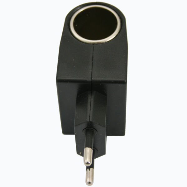 Strom Adapter Spannungswandler 220/230V a. 12V Steckdose auf  Zigarettenanzünder