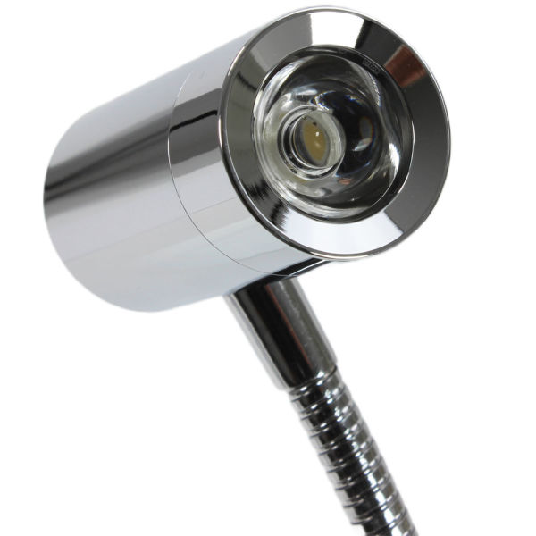 Alu 12-24 Volt Touch LED SMD Spot Leselampe warmweiß + USB + Dimmer  Wohnwagen  kaufen bei
