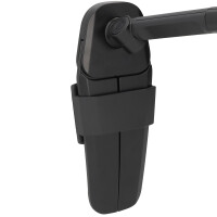 Halter für Handy Smartphone Tablet Tablethalter Handyhalter Ständer mit Wandhalterrung Metall schwarz